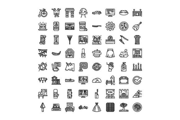 Diverse Collection of Line Art Icons: A Practical Guide for Modern Visual Communication