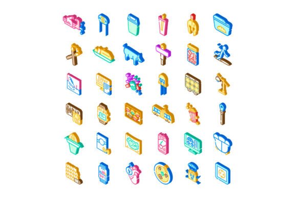 Diverse Isometric Flat Illustration Icon