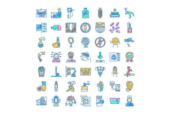 Hand Drawn Doodle Sketch Icons Set Conce: A Creative Tool for Visual Communication