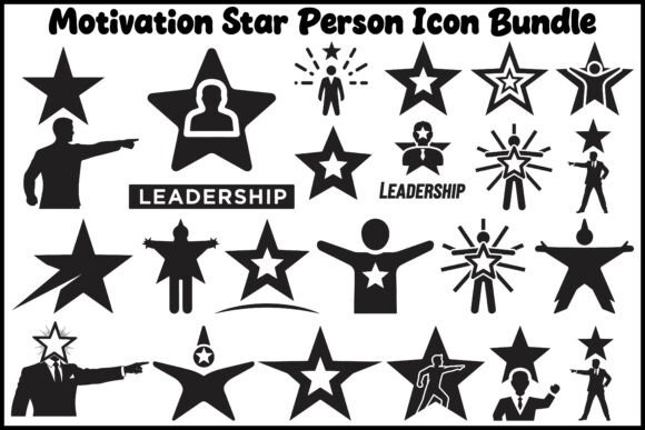 Motivation Star Person Icon Vector: A Powerful Tool for Inspiration and Leadership